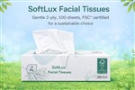 SOFTLUX FACIAL TISSUE 2 PLY 100 SHEET