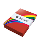KASKAD COLOURED COPY PAPER A4 80GSM ROBIN RED 500 SHEETS