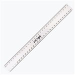PICTOR RULER 30CM METRIC CLEAR