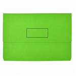 PICTOR MANILLA DOCUMENT WALLET FOOLSCAP GREEN