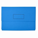 PICTOR MANILLA DOCUMENT WALLET FOOLSCAP BLUE