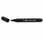 PICTOR WHITEBOARD MARKER TRIANGULAR BULLET 44mm BLACK