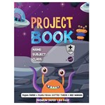 PICTOR PREMIUM PRO MEGA 330 X 245MM 64 PAGE PP PROJECT BOOK 18MM PLAINDOTTED THIRDS 70GSM ALIENS