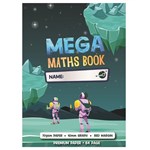PICTOR PREMIUM MEGA 330 x 245MM ACTIVITY MATHS BOOK 10MM GRID 64 PAGE