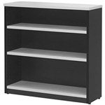 YS DESIGN OXLEY BOOKCASE 3 SHELF 900 X 315 X 900MM WHITEIRONSTONE