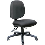 BURO MONDO JAVA TASK CHAIR MEDIUM BACK 3LEVER BLACK