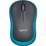 LOGITECH M185 WIRELESS MOUSE BLACKBLUE