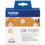 BROTHER DK11221 LABEL ROLL SQUARE 23MM WHITE ROLL 1000