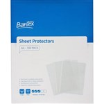 BANTEX TOUGH SHEET PROTECTORS 70 MICRON A4 CLEAR BOX 100