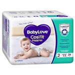 BABYLOVE COSIFIT CONVENIENCE NAPPIES INFANT PACK 24