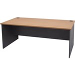 RAPID WORKER OPEN DESK 1200 X 600MM BEECHIRONSTONE