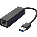 COMSOL USB 30 TO GIGABIT ETHERNET ADAPTER 100MM BLACK