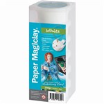 PAPER MAGICLAY   MODELLING COMPOUND 40G WHITE PACK 6