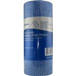 INITIATIVE CLEANING WIPES BLUE ROLL OF 90 SHEETS