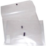 POP POLYWALLY WALLET HOOK AND LOOP CLOSURE 30MM GUSSET FOOLSCAP CLEAR