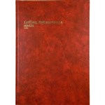 COLLINS 3880 SERIES ACCOUNT BOOK MINUTE PAGED 84 LEAF A4 RED