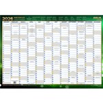 COLLINS WRITERAZE 11880 QC2 RECYCLED YEAR PLANNER 500 X 700MM