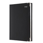 COLLINS MANAGEMENT 149B99 DIARY DAY TO PAGE A4 BLACK LEATHER