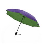 JUMBLE AND CO UPS AND DOWNS UMBRELLA AUTOMATIC GREEN