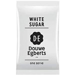 DOUWE EGBERTS WHITE SUGAR SINGLE SERVE SACHET 3G CARTON 2000