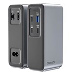 COMSOL USBC 4K HDMI POWER DOCKING STATION 100W BLACK