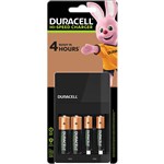 DURACELL CEF14 HISPEED RECHARGABLE BATTERY CHARGER