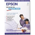 EPSON IRONON TRANSFERS PAPER A4 124GSM WHITE PACK 10