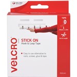 VELCRO BRAND   STICKON HOOK AND LOOP TAPE 19MM X 18M WHITE