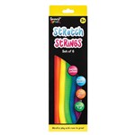 SENSORY SPROUTS STRETCH STRINGS ASSORTED SET 6
