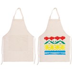 EDUCATIONAL COLOURS CALICO APRON 5S