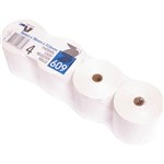VICTORY 609 CASH REGISTER ROLL THERMAL 76 X 76 X 115MM PACK 4
