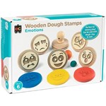 EDUCATIONAL COLOURS WOODEN DOUGH STAMPS EMOTIONS BOX 6