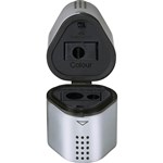 FABERCASTELL GRIP 2001 3IN1 SHARPENER SILVER