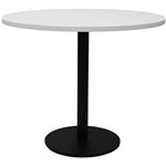 RAPIDLINE ROUND TABLE DISC BASE 900MM NATURAL WHITEBLACK