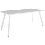 RAPIDLINE ETERNITY MEETING TABLE 1800 X 900MM NATURAL WHITEWHITE
