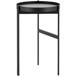 RAPIDLINE NIDO SIDE TABLE 400MM BLACK