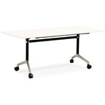RAPIDLINE TYPHOON FLIP TOP TABLE 1800 X 750 X 750MM WHITE