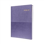 COLLINS VANESSA FY185V55 FINANCIAL YEAR DIARY DAY TO PAGE A5 PURPLE
