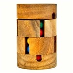 AUSTRALIAN GEOGRAPHIC COLOUR TWIST PUZZLE BROWN