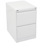 GO STEEL FILING CABINET 2 DRAWERS 460 X 620 X 705MM WHITE CHINA