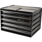ITALPLAST GREENR RECYCLED DOCUMENT CABINET 5 DRAWER A4 BLACK