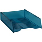 ITALPLAST MULTI FIT DOCUMENT TRAY A4 TINTED BLUE