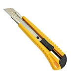 ITALPLAST I851 HEAVY DUTY CUTTING KNIFE 18MM YELLOWBLACK