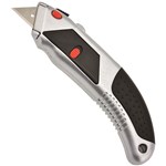 ITALPLAST I852 PREMIUM UTILITY KNIFE SILVERBLACK