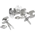 ESSELTE PAPER BINDER 51MM SILVER BOX 100