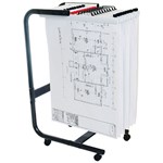 PLANHORSE MOBILE TROLLEY 10 CLAMP CAPACITY A1 BLACK