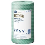 TORK CLEANING CLOTH LONG LASTING 30x45m ROLL GREEN