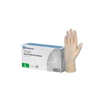 MEDICOM VITALS VINYL POWDER FREE GLOVES CLEAR SMALL PACK 100