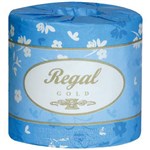 REGAL EXECUTIVE TOILET ROLL WRAPPED 2PLY 400 SHEET WHITE CARTON 48