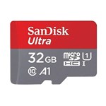 SANDISK ULTRA MICRO SD MEMORY CARD 32GB RED